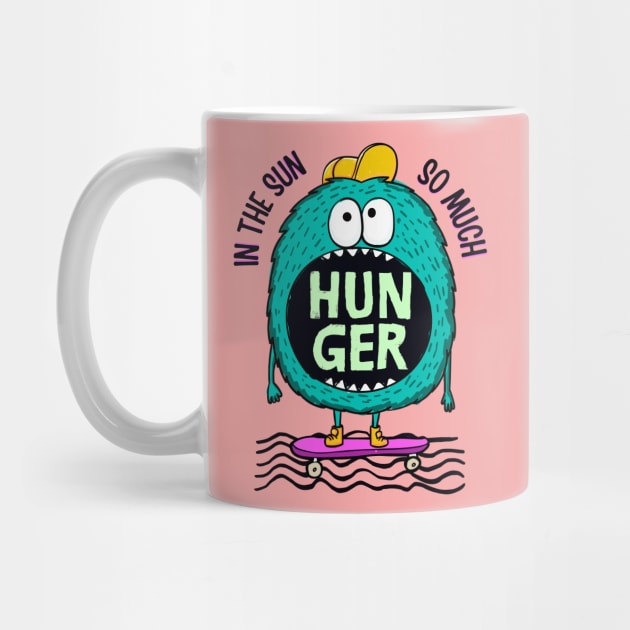 Hungry Funny Monster by The Good Message Store